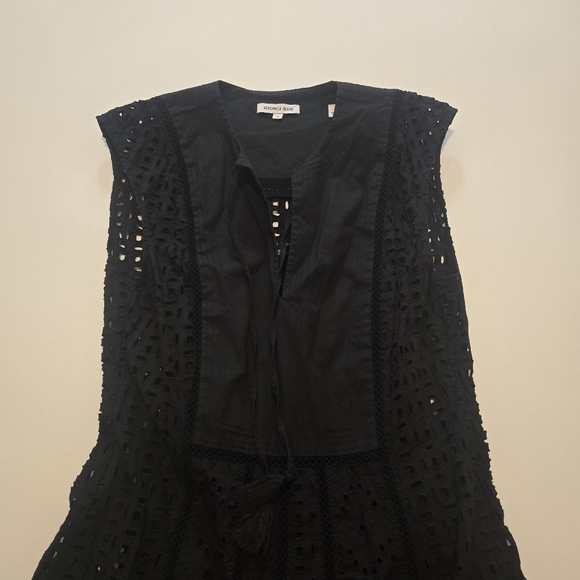 Veronica Beard Alina Dress V-Neck Sleeveless Pull on Size 10 - Picture 5 of 13